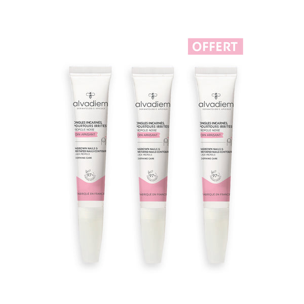Trio Soin Apaisant Pourtour Ongles - 10ml