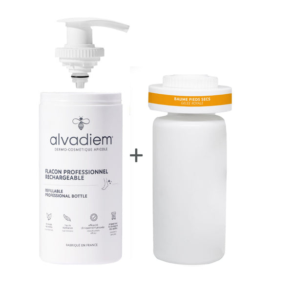 Pack Recharge et Matériel - Baume Pieds Secs